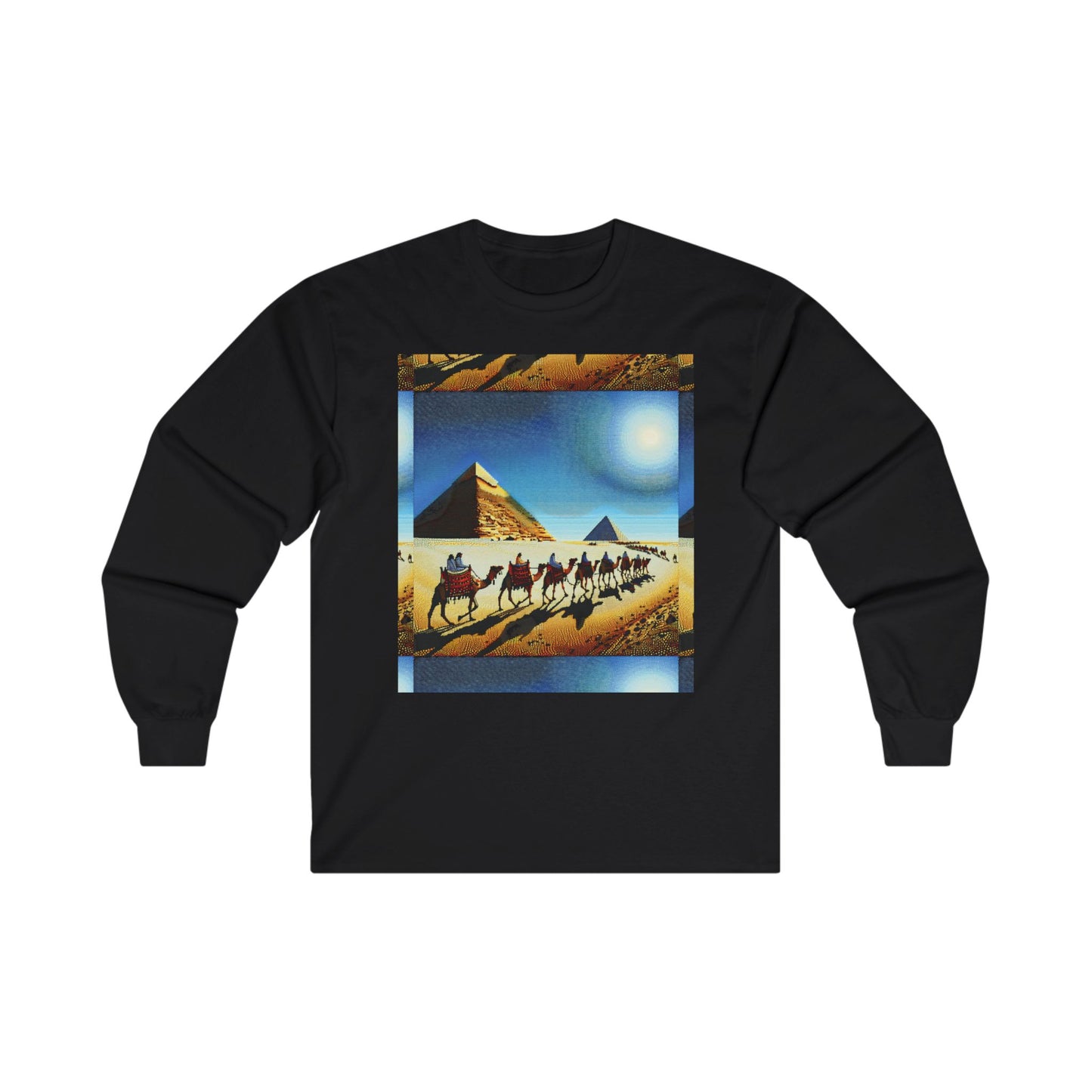 Unisex Ultra Cotton Long Sleeve Tee THE PYRAMIDS