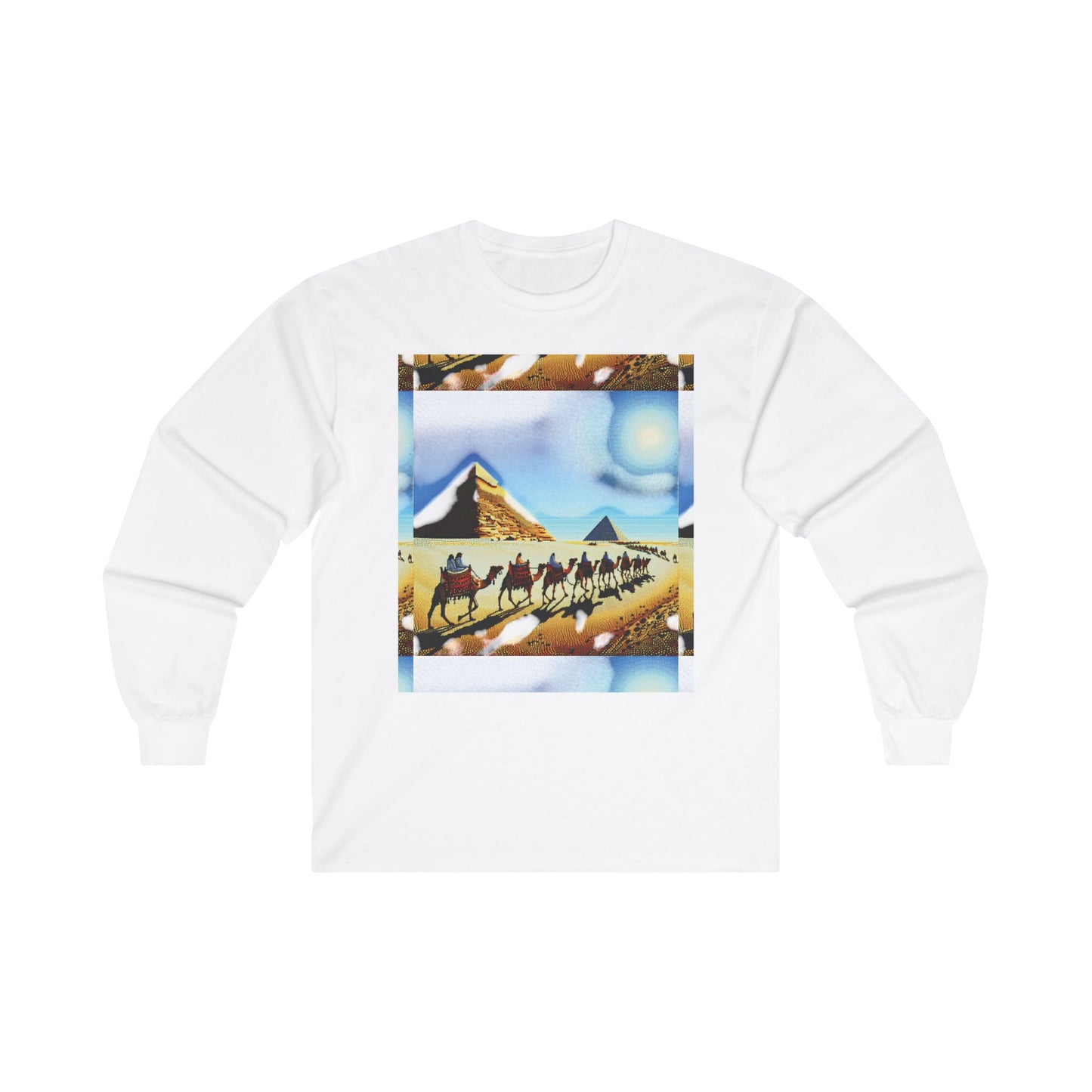 Unisex Ultra Cotton Long Sleeve Tee THE PYRAMIDS